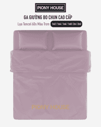 Ga Giường lụa Tencel 60s màu trơn bo chun đủ kích thước