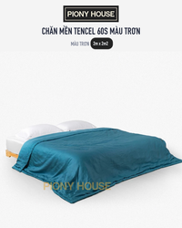 Chăn mền Lụa Tencel 60s size 2mx2m2 màu trơn