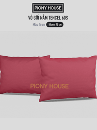 Vỏ Gối Nằm Lụa Tencel 60s Size 50×70 cm Cao Cấp Đủ Màu